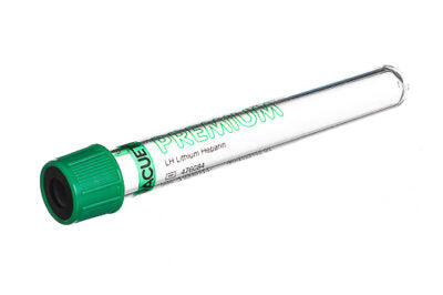 Li-heparin/PRP utan gel 10 ml grön 100st