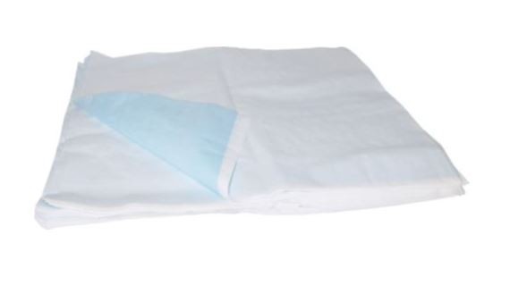 Underlägg 2-lags vit/blå