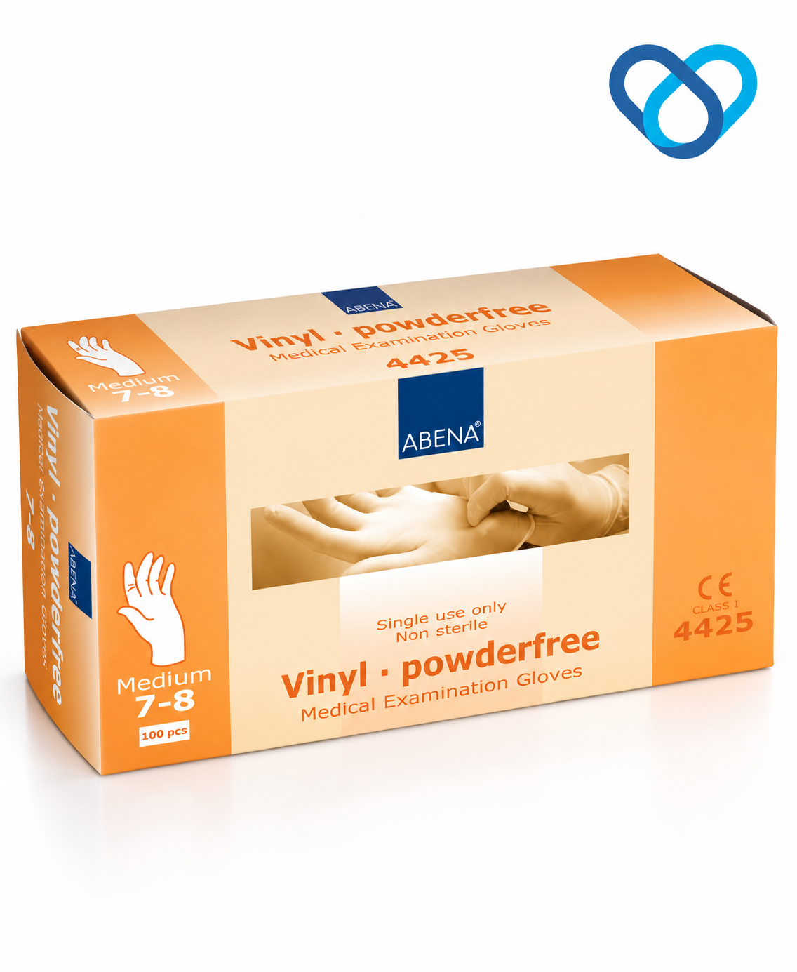 Vinylhandske Soft Puderfri