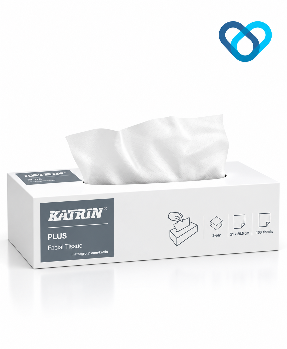 Katrin Plus Facial Tissue