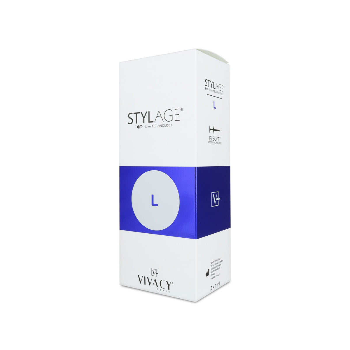 Stylage Bi-Soft L utan lido (2 x 1 ml)