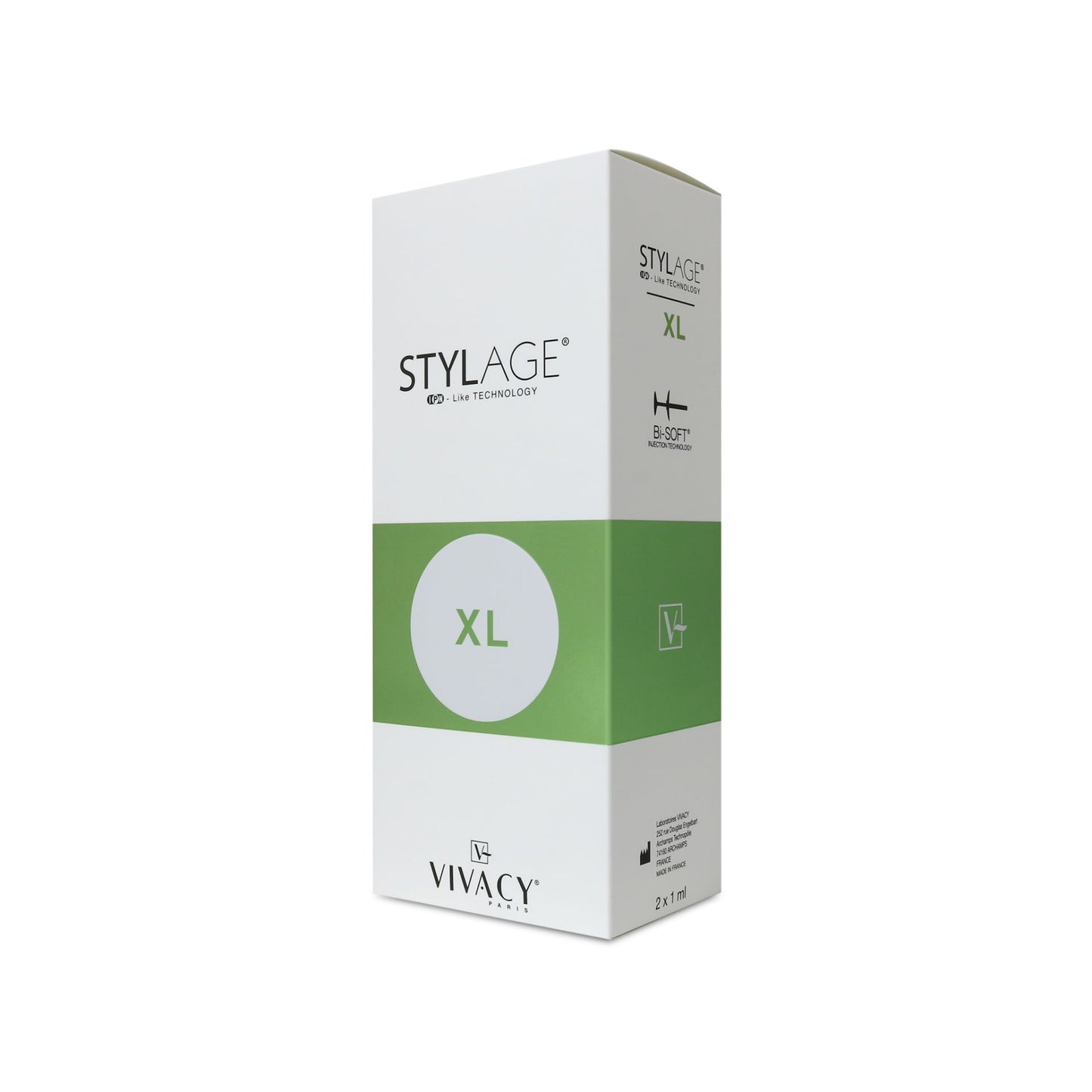 Stylage Bi-Soft XL utan lido (2 x 1 ml)