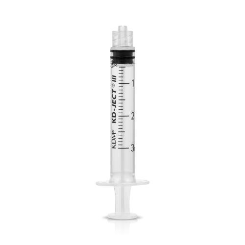 Spruta luer 3ml centrisk