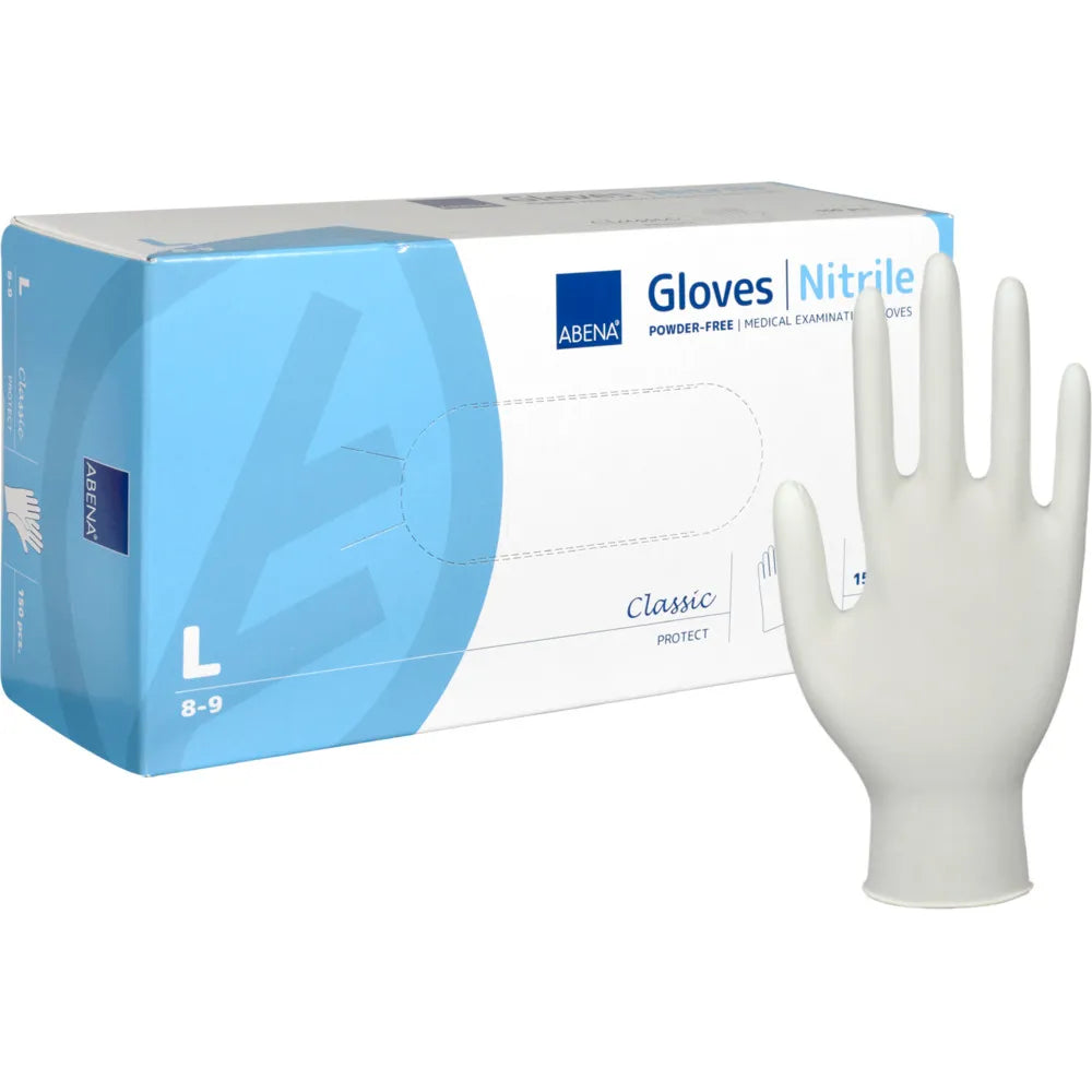 Nitrilhandskar Vit 150 St K M S S Nitrilhandskar Vit 150 St K M S S