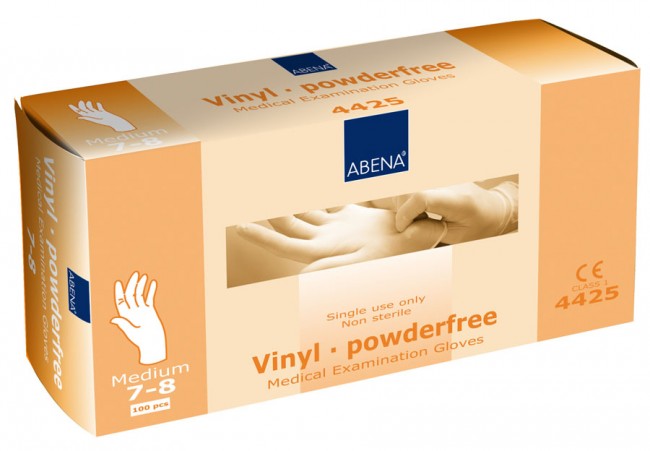 Vinylhandske Soft Puderfri