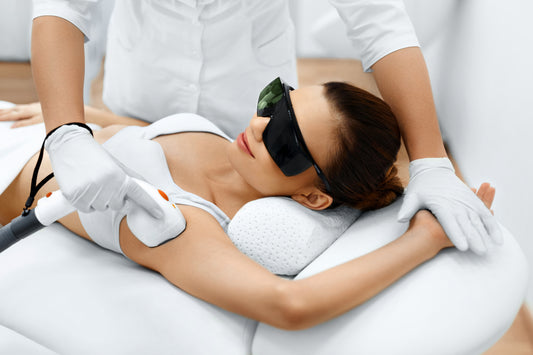 Utbildning i hårborttagning med diodlaser